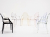 Louis Ghost Chairs Group courtsey of Kartell Louis Ghost Chairs Group courtsey of Kartell