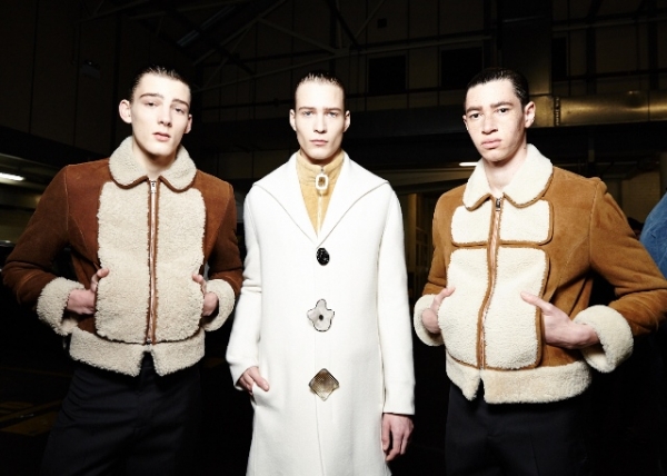 J.W. Anderson AW15, backstage (Sam Wilson, courtesy of British Fashion Council) J.W. Anderson AW15, backstage (Sam Wilson, courtesy of British Fashion Council)