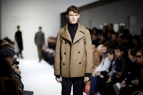 Margaret Howell AW15, backstage (Shaun James Cox, courtesy of British Fashion Council) Margaret Howell AW15, backstage (Shaun James Cox, courtesy of British Fashion Council)