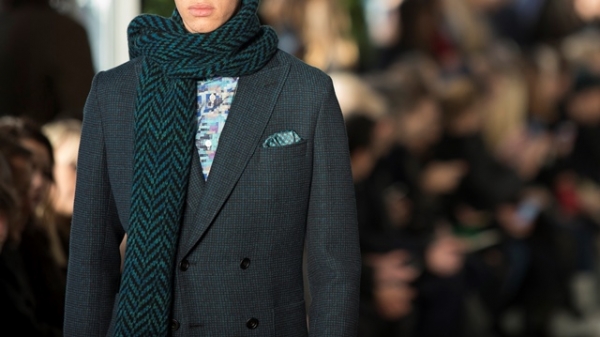 Richard James AW15 (Dan Sims, courtesy of British Fashion Council) Richard James AW15 (Dan Sims, courtesy of British Fashion Council)