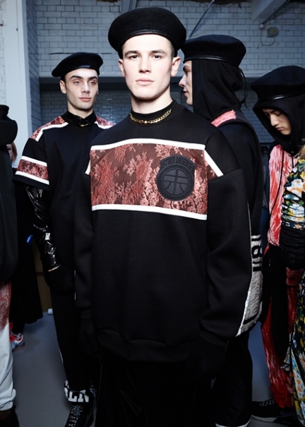Astrid Andersen AW15, backstage (Sam Wilson, courtesy of British Fashion Council) Astrid Andersen AW15, backstage (Sam Wilson, courtesy of British Fashion Council)