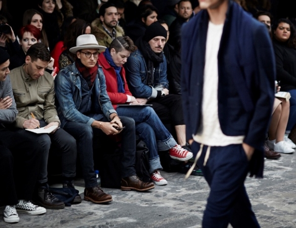 YMC AW15 (Shaun James Cox, courtesy of British Fashion Council) YMC AW15 (Shaun James Cox, courtesy of British Fashion Council)