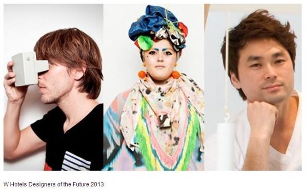 2013 W Hotels Designers of the Future Award Winners