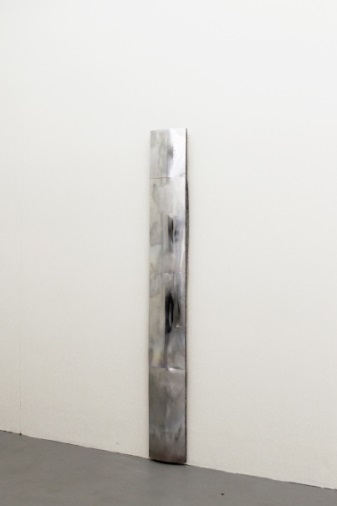 7. Piotr Lakomy Untitled, 2014 183 x 22 x 8 cm / 72" x 9" x 3" Aluminium plates, insulating foam The Sunday Painter Courtesy of the artist