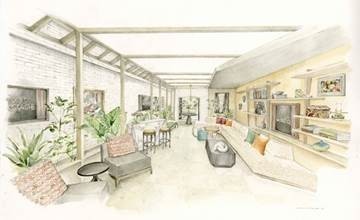 Coolest Academy Awards Greenroom: Architectural Digest X Commune Design