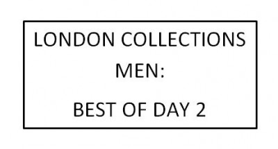 London Collections Men: Best of Day 2