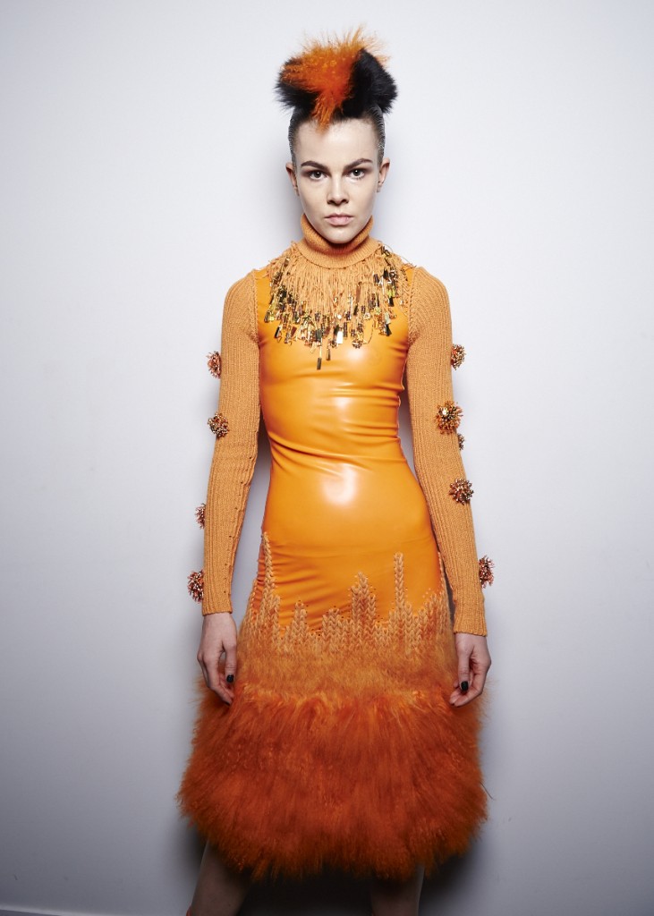 SIBLING AW15, backstage (Sam Wilson, British Fashion Council) 3