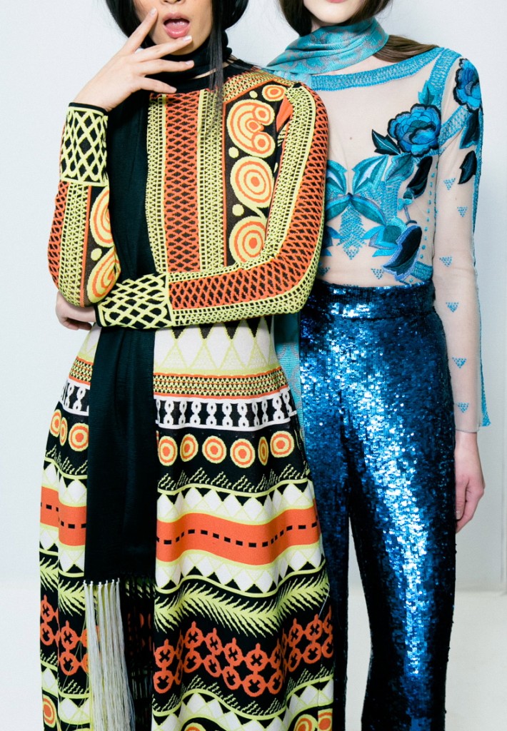 Temperley London AW15, backstage (Kensington Leverne, British Fashion Council) 2